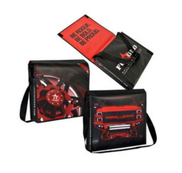 Custom Laminated Nonwoven Messenger Bag